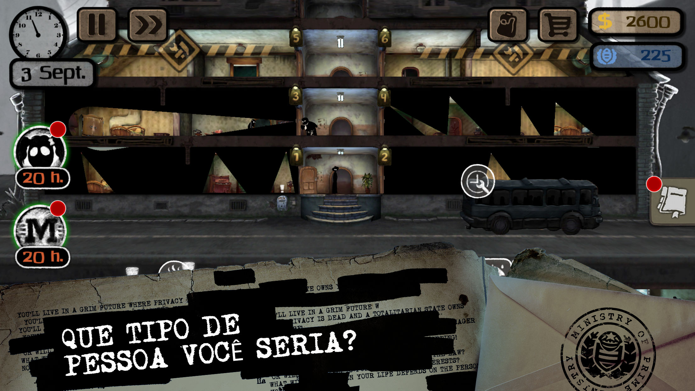 Screenshot do app Beholder