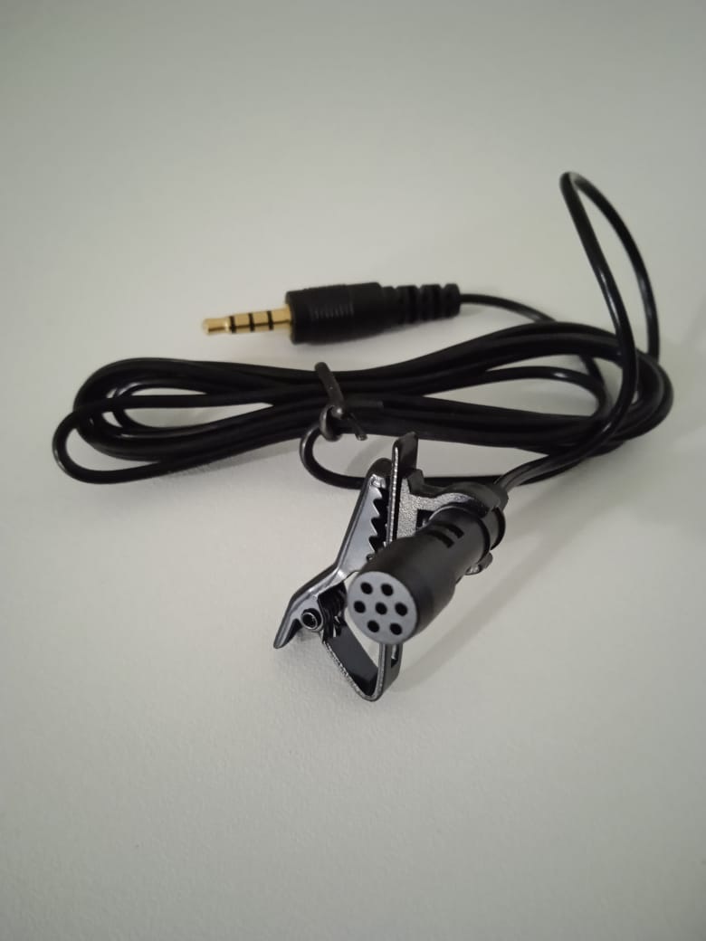 Microfone De Lapela P/ Celular Smartphone Android iPhone