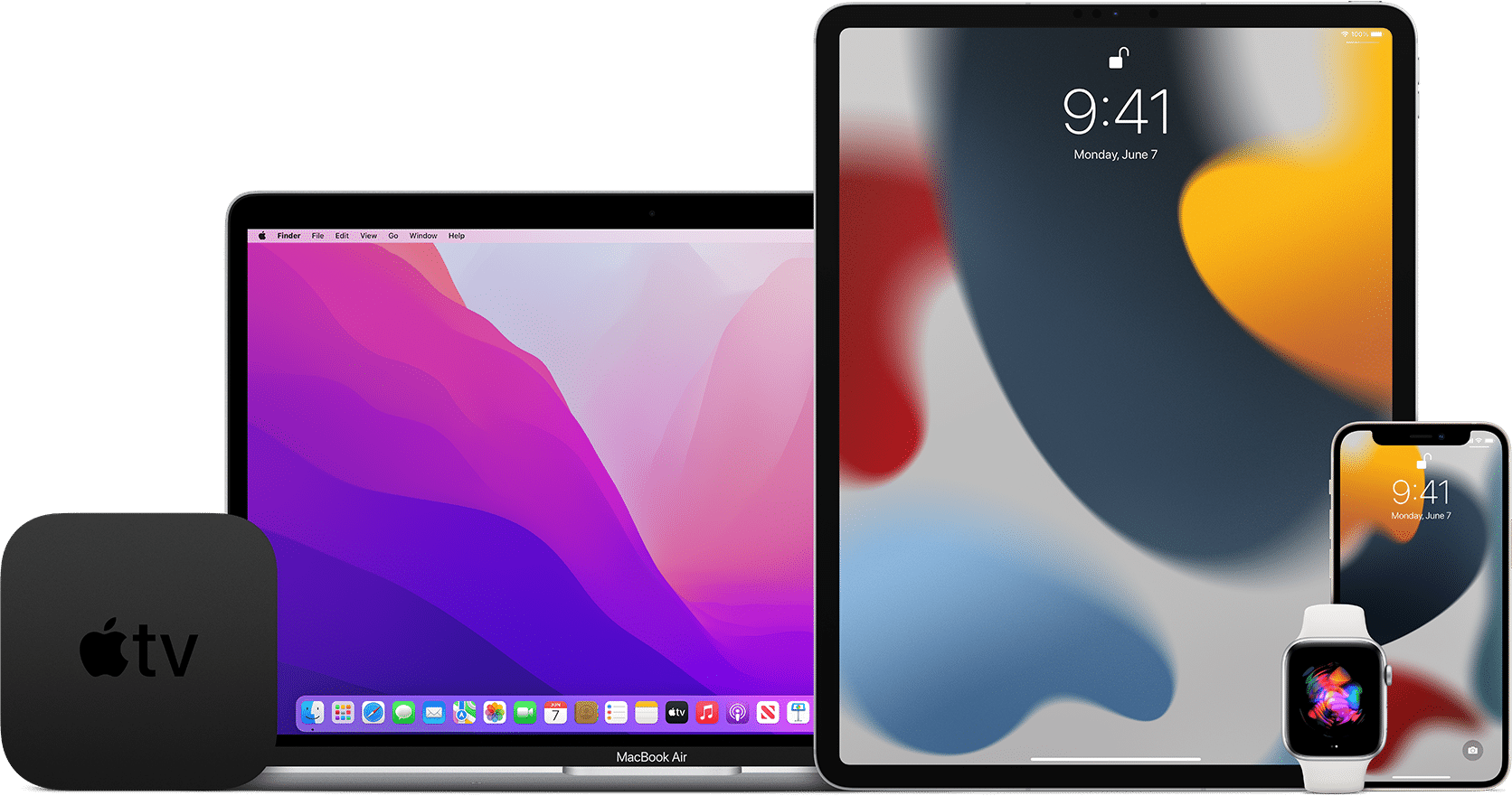 Betas do iOS 15, do iPadOS 15, do macOS Monterey, do watchOS 8 e do tvOS 15