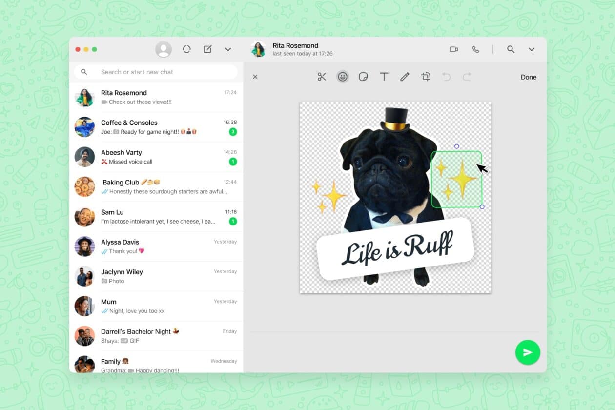 WhatsApp: como buscar e enviar GIFs nativamente [iPhone, Mac e web] -  MacMagazine