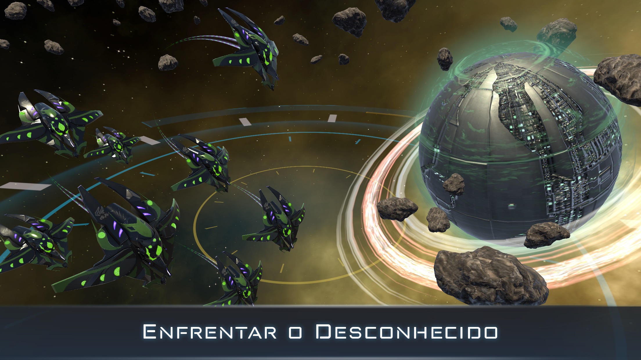 Screenshot do app Cosmic Frontline AR