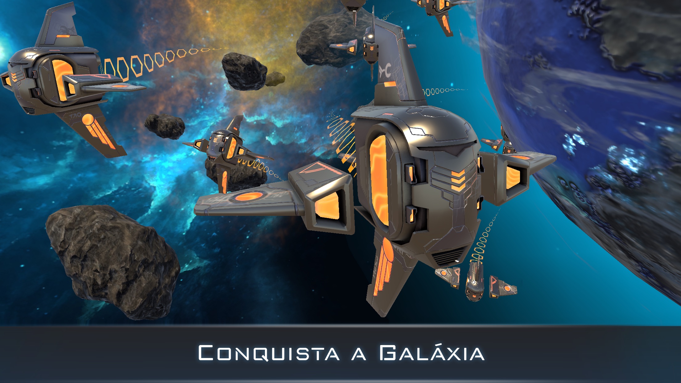 Screenshot do app Cosmic Frontline AR