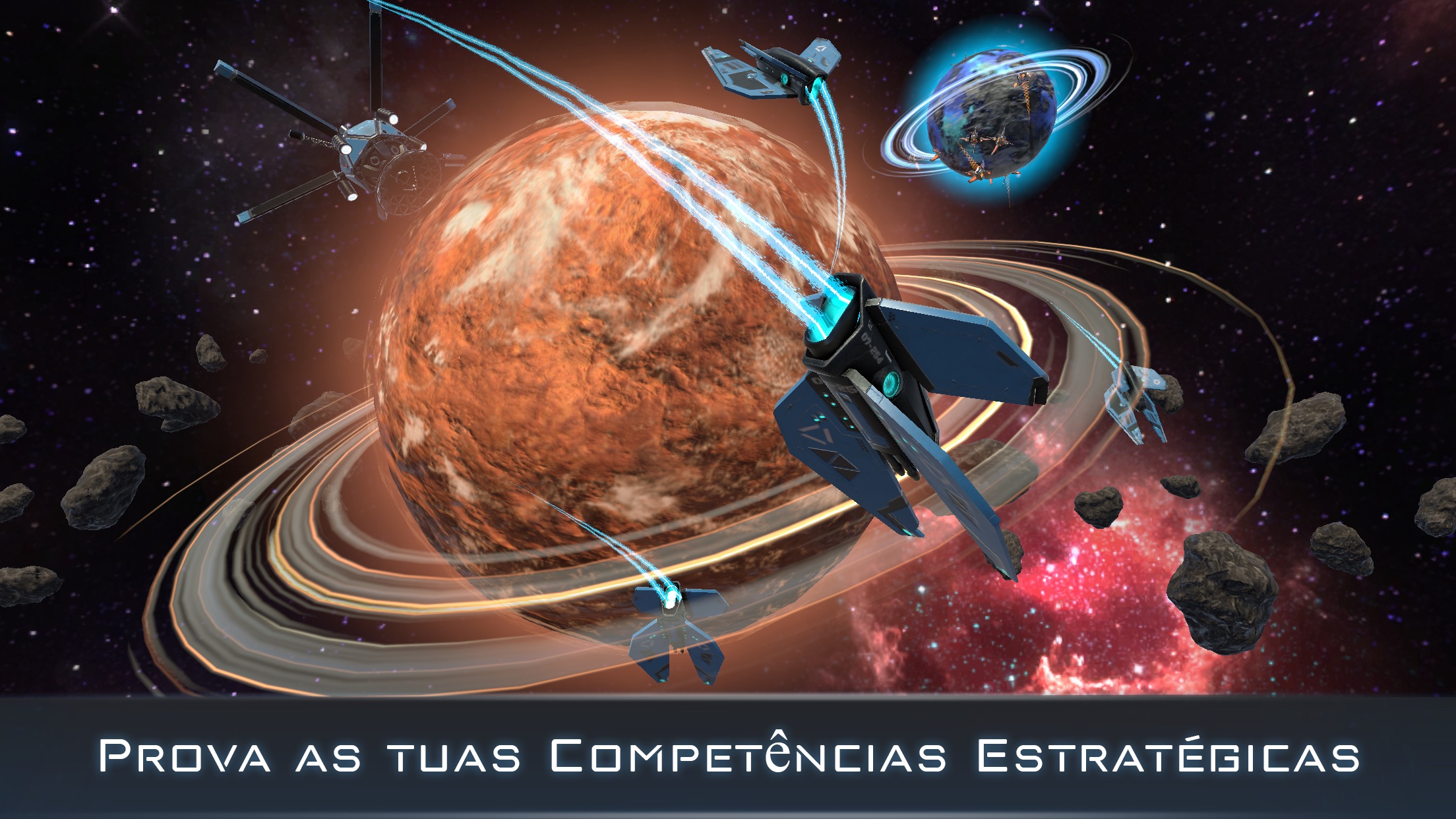 Screenshot do app Cosmic Frontline AR