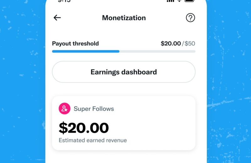Twitter ganha novo painel de monetização para criadores
