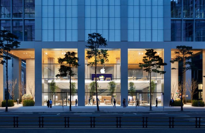 Conheça a Apple Myeongdong, maior loja da empresa na Coreia do Sul