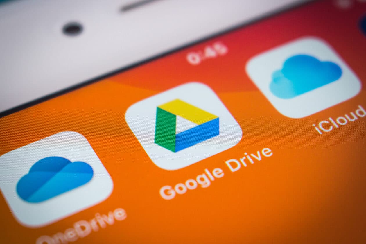 OneDrive, Google Drive e iCloud