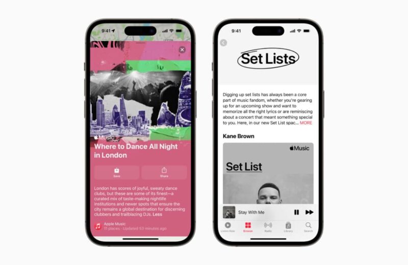 Apple Music e Maps ganham recurso de descoberta de shows
