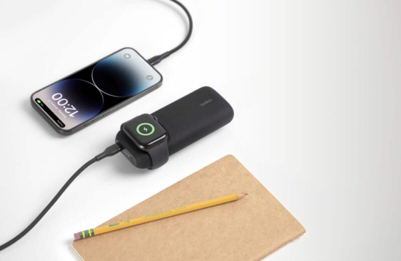 Nova powerbank da Belkin recarrega um Apple Watch até 14x