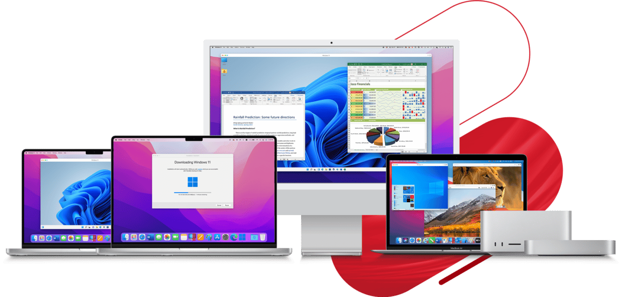 Parallels Desktop 18 em Macs