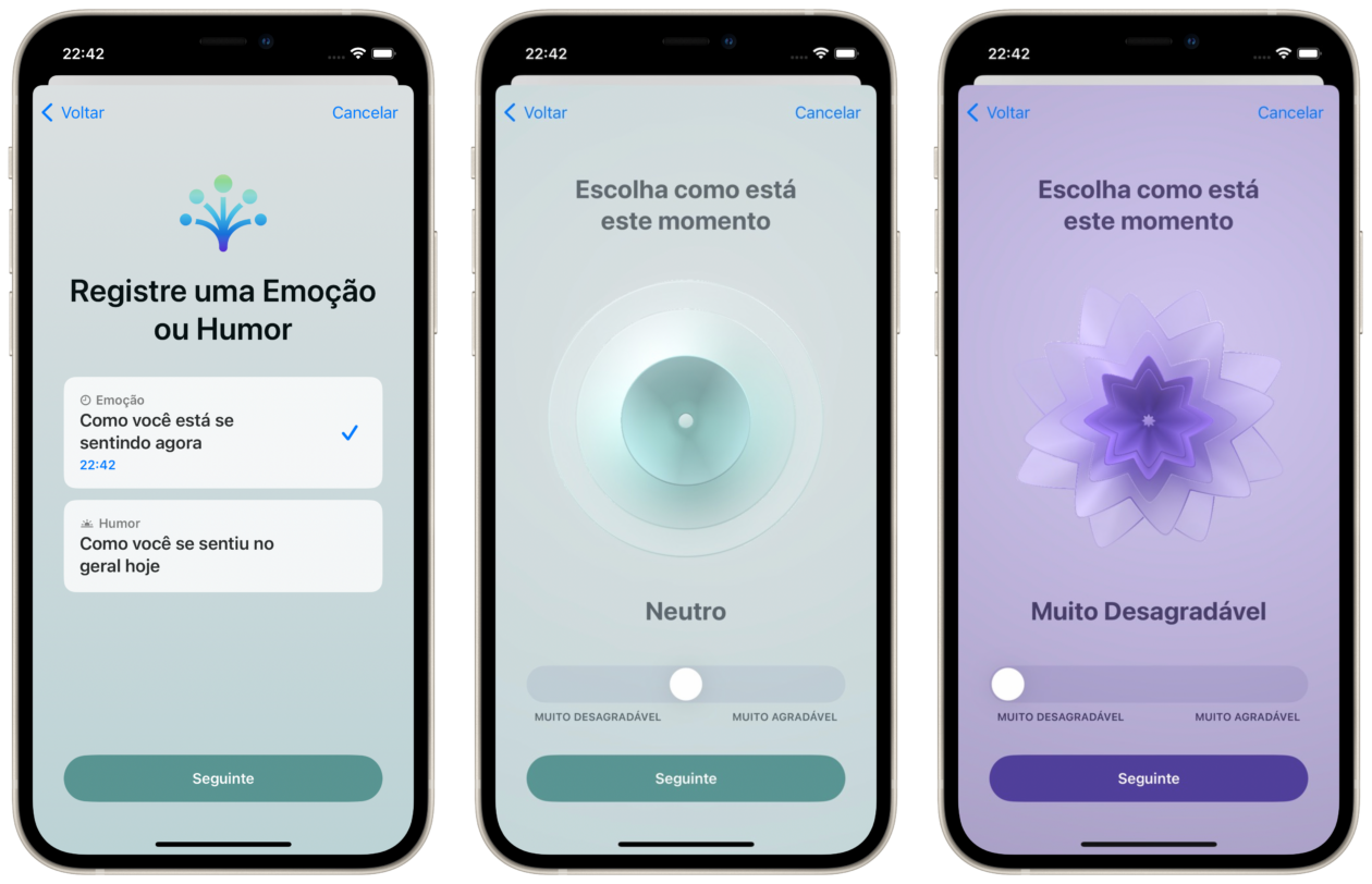 Bem-estar no iOS 17 beta 3