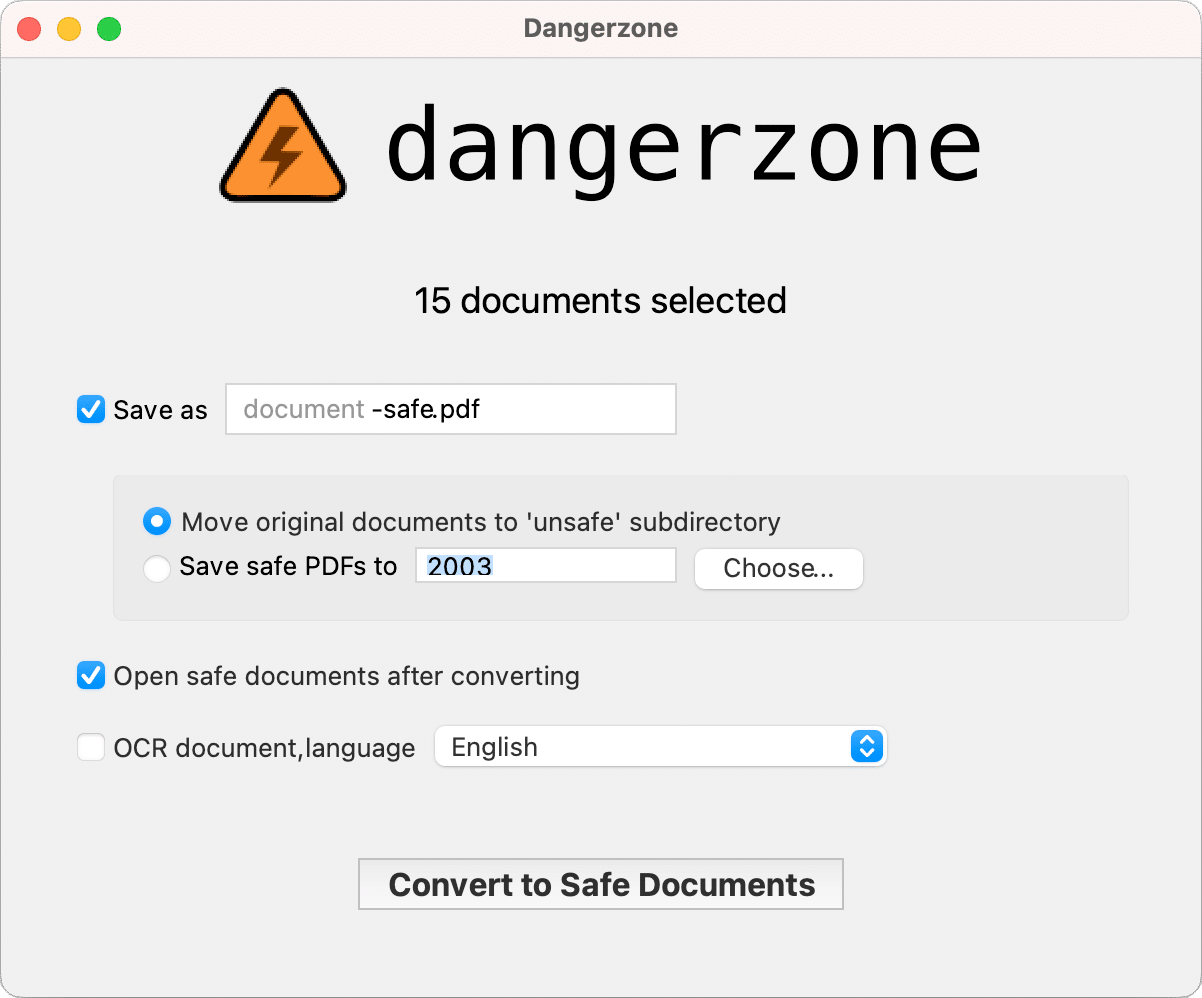 Dangerzone