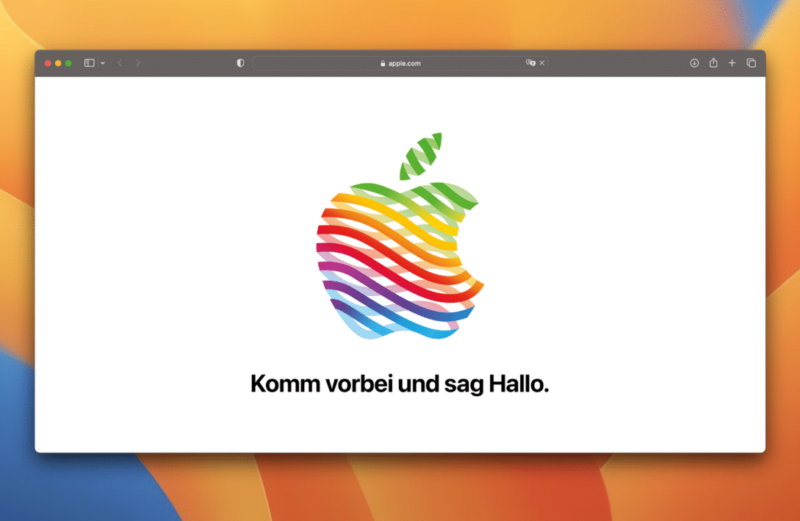 Apple reabre loja em Frankfurt (na Alemanha) um mês após reformas