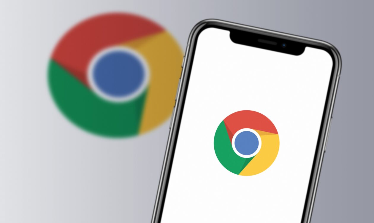 Ícone do Google Chrome no iPhone