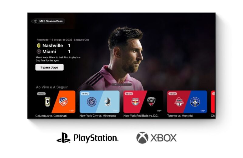 Como usar o app Apple TV no PlayStation e no Xbox