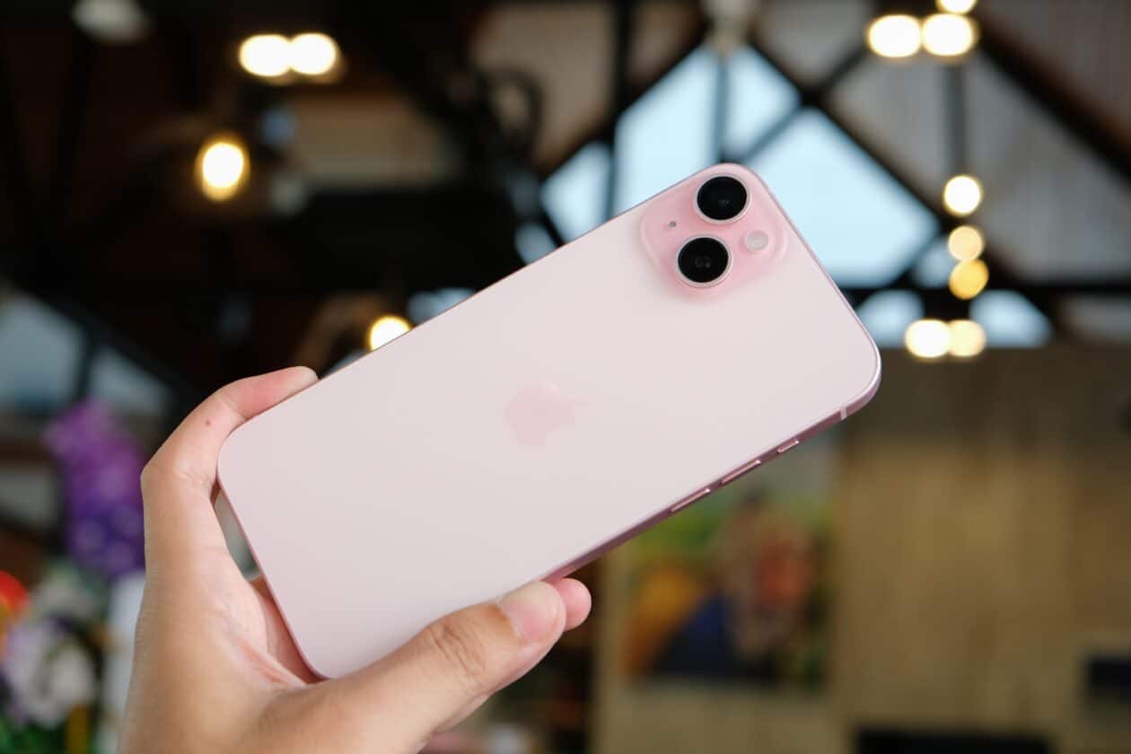 iPhone 15 Plus rosa