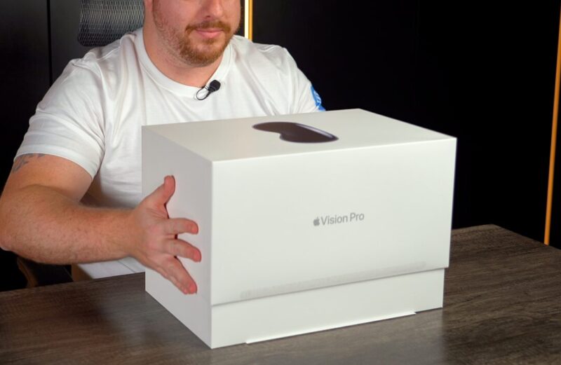 Vídeo: unboxing do Apple Vision Pro!