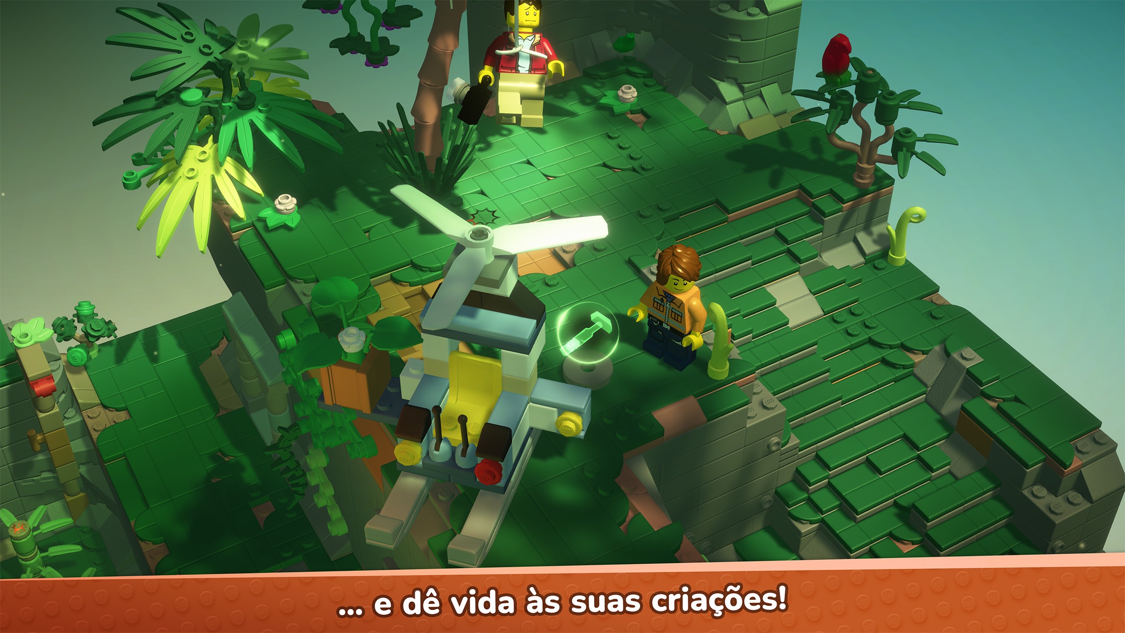 Screenshot do app LEGO® Bricktales