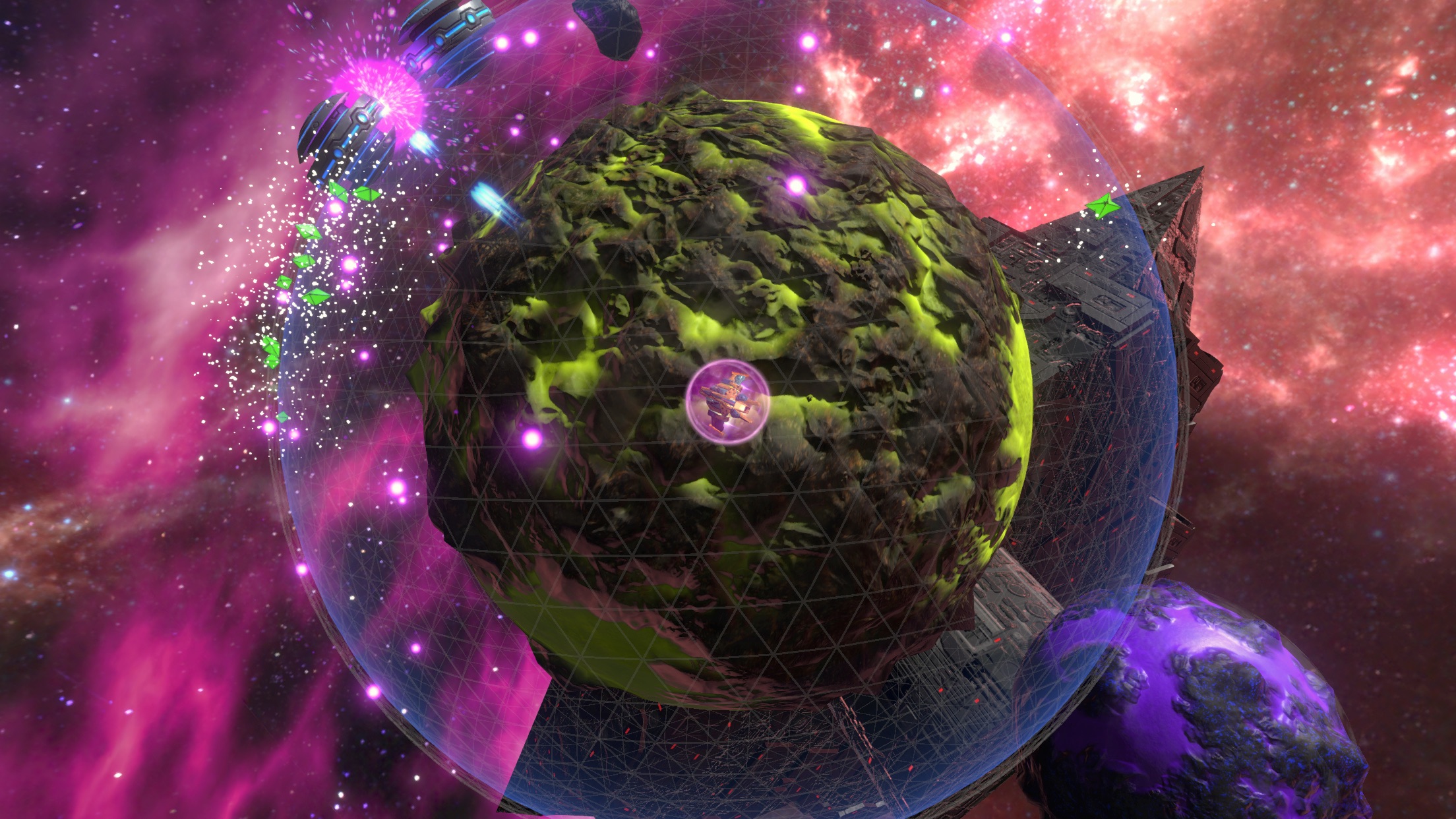 Screenshot do app Orbital Invaders:Space shooter
