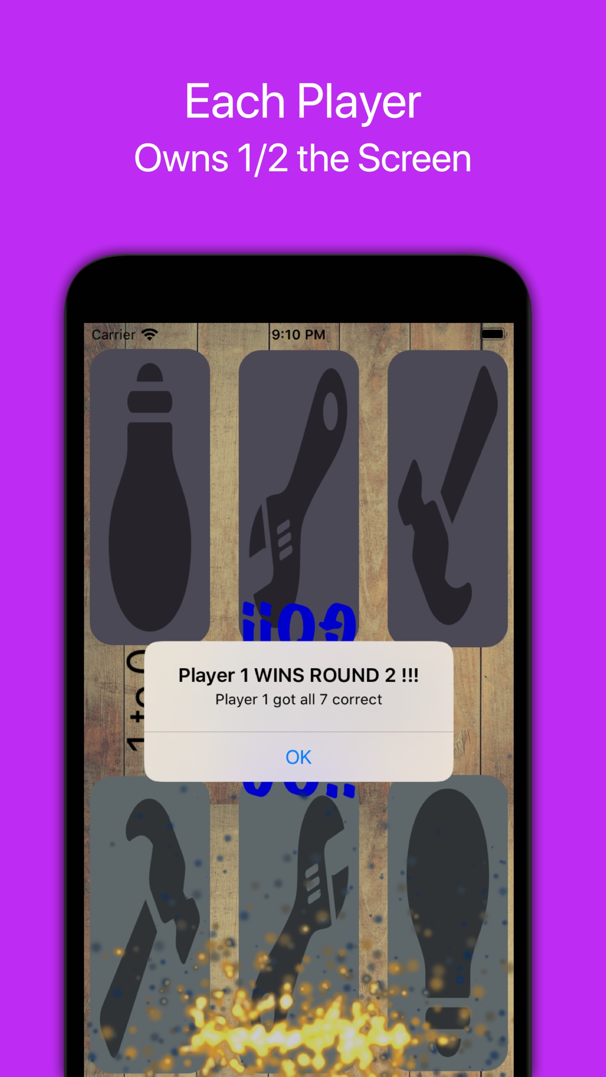 Screenshot do app 2 Players 1 Device