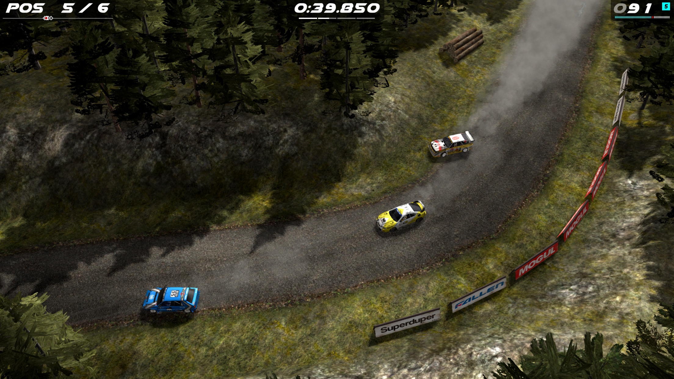 Screenshot do app Rush Rally Origins