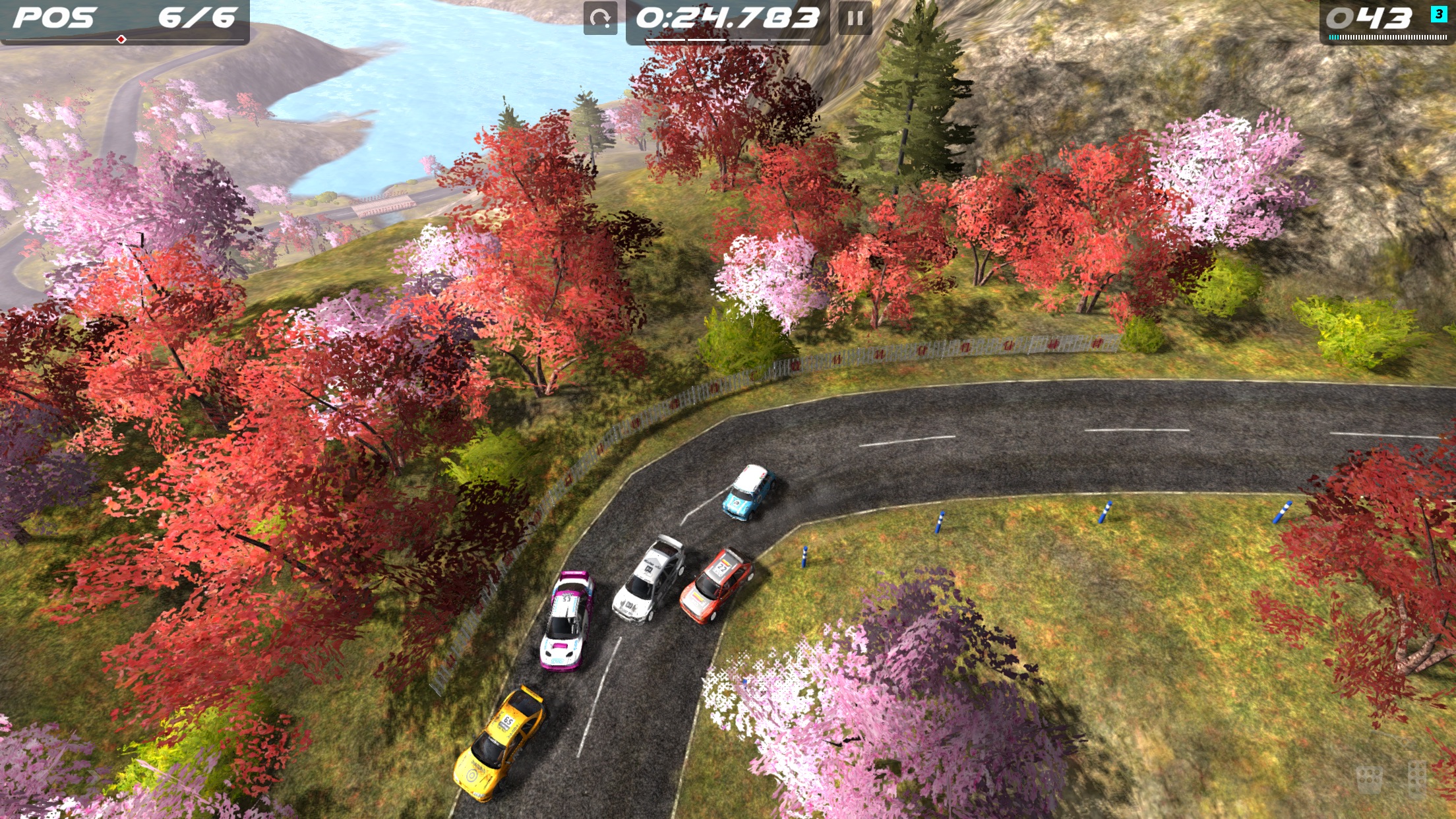 Screenshot do app Rush Rally Origins