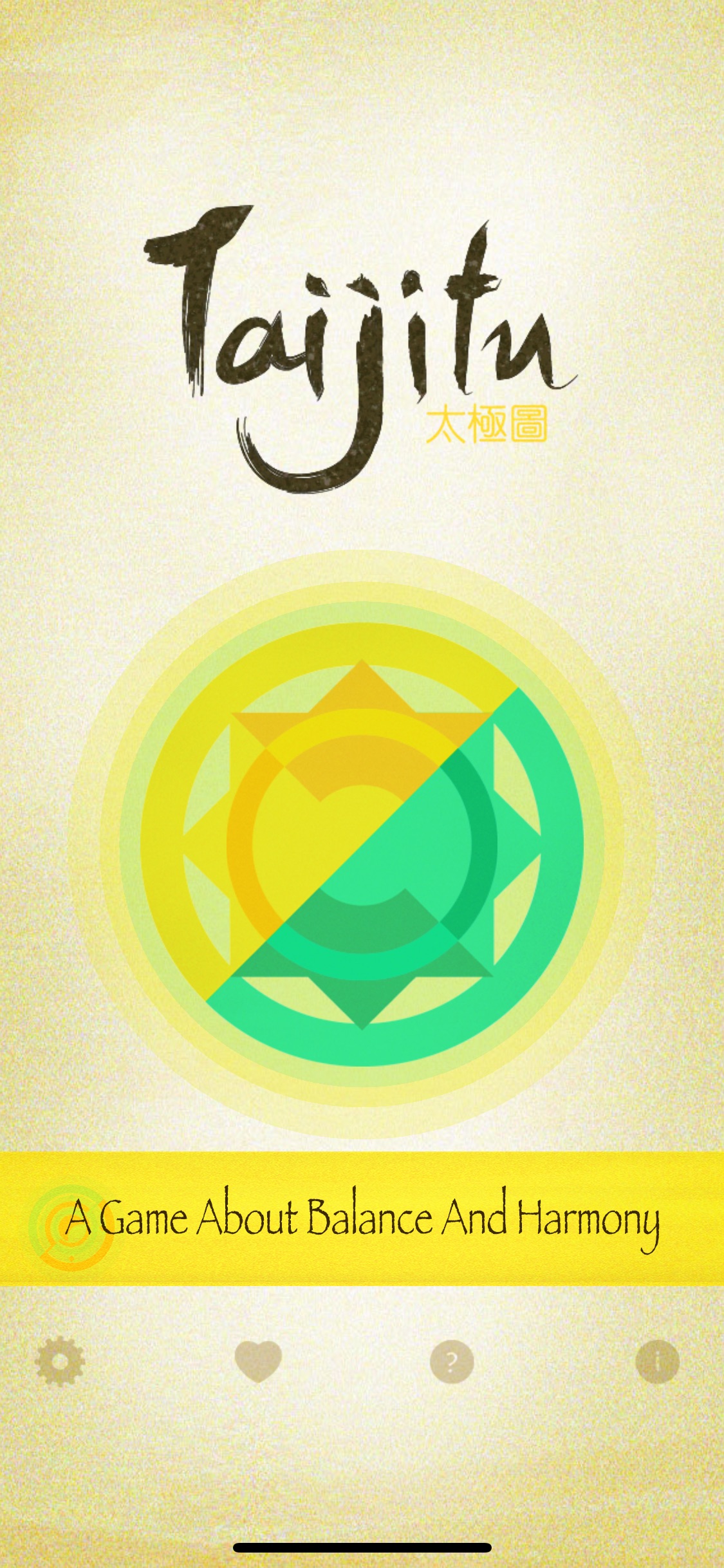Screenshot do app Taijitu: A Game About Balance