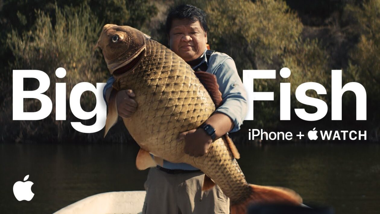 Comercial da Apple - "Big Fish"
