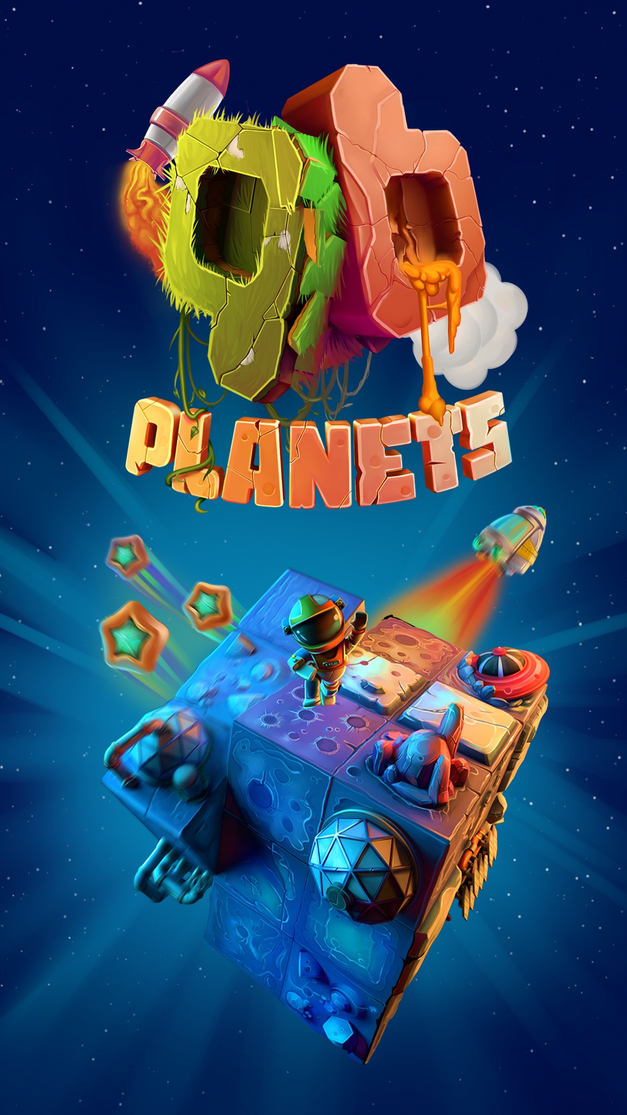 Screenshot do app QB Planets