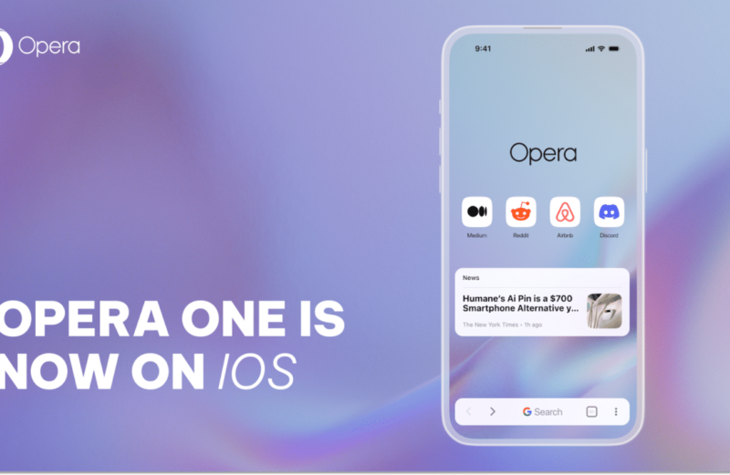 Opera One chega ao iOS com IA, pesquisa inteligente e mais