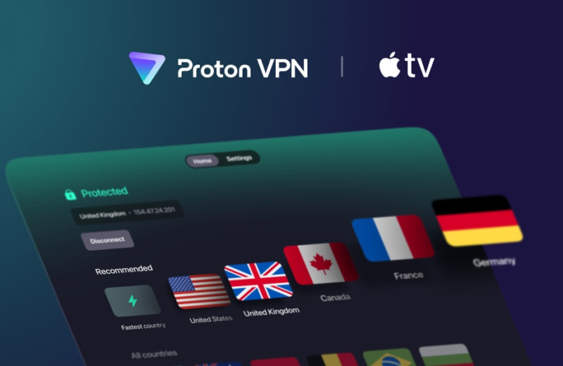 Assinantes da Proton VPN já podem aproveitar o serviço na Apple TV