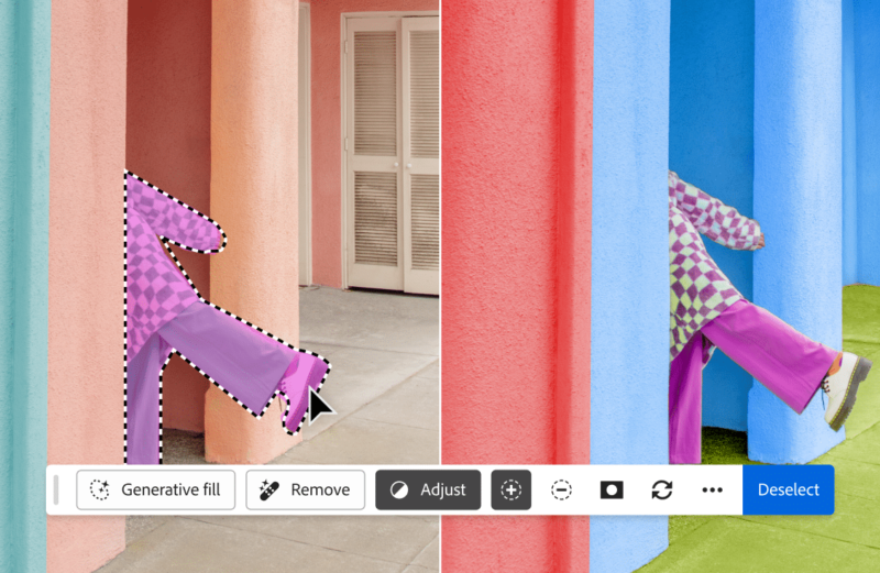 IA da Adobe agora pode remover e gerar conteúdo no Photoshop, no Premiere Pro e mais
