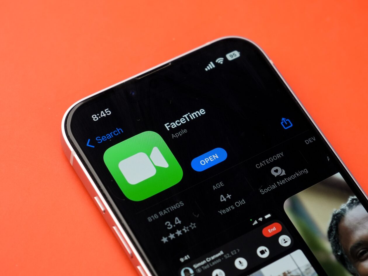 FaceTime na App Store do iPhone