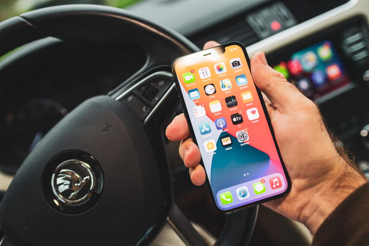 CarPlay com o iPhone 12 Pro