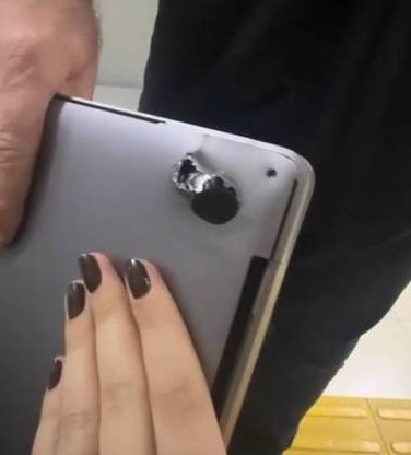 MacBook Pro salva homem atingido por tiro durante assalto em SP
