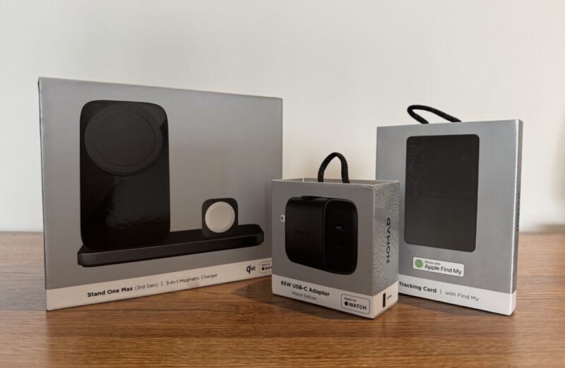 Review: stand 3-em-1, carregador de 65W (Apple Watch) e cartão rastreador — todos da Nomad!