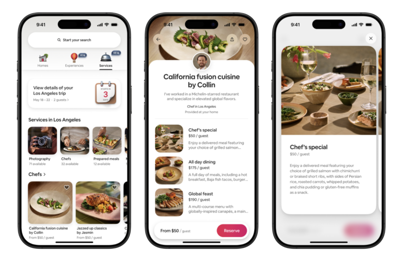 App do Airbnb é redesenhado e ganha opções de serviços e experiências