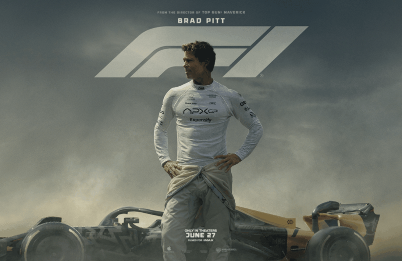 Pré-estreia do filme “F1”, do Apple TV+, ocorrerá em ainda mais salas IMAX