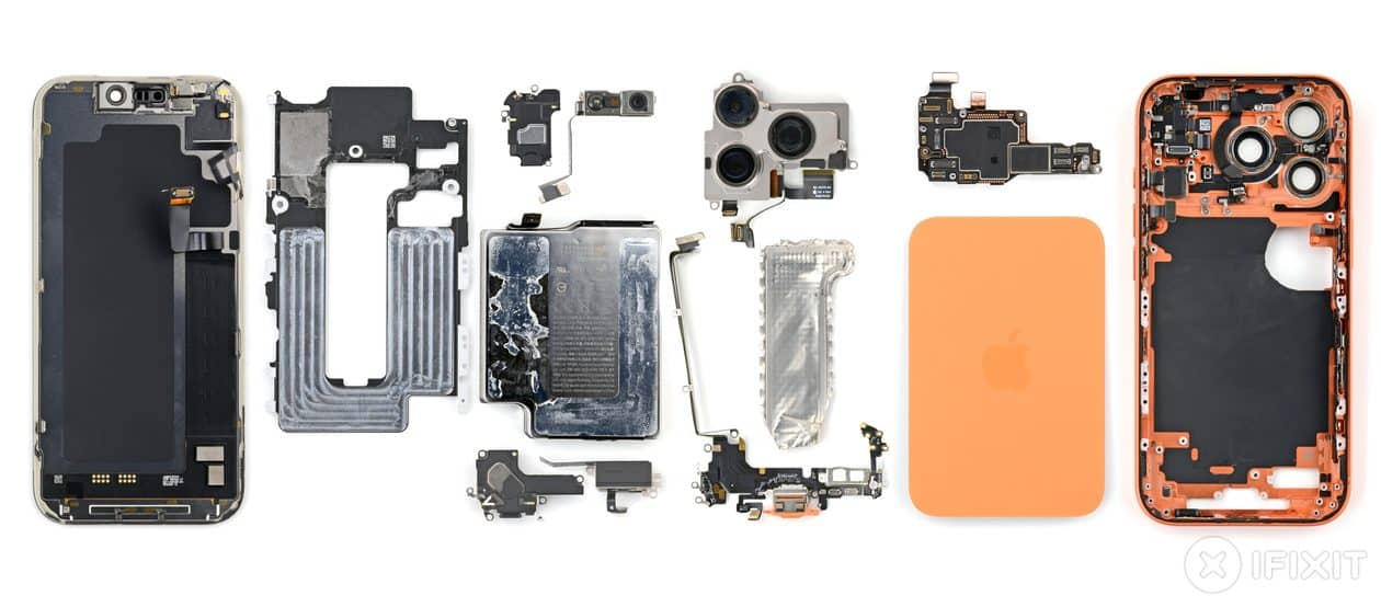 Teardown do iPhone 17 Pro