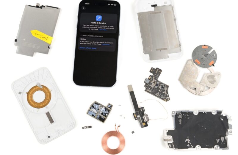 Teardown mostra que bateria do iPhone Air é mais acessível para reparos