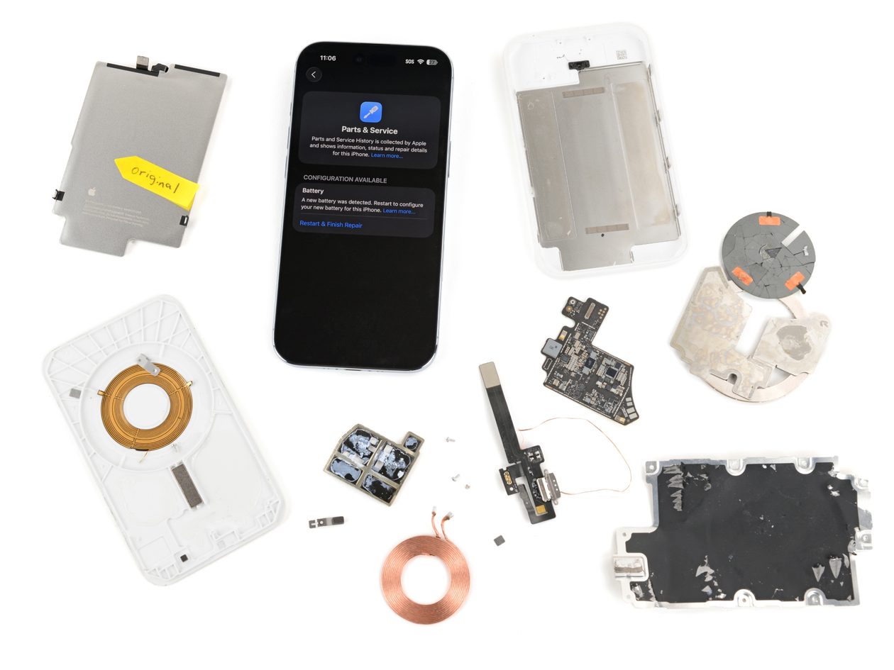 Teardown do iPhone Air