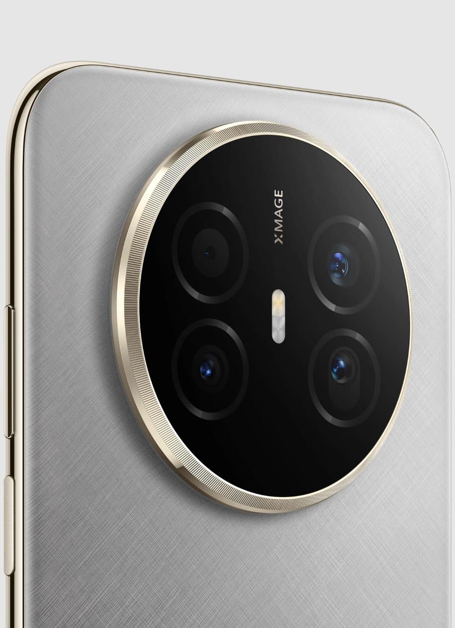 HUAWEI Mate 70 Air na cor dourada