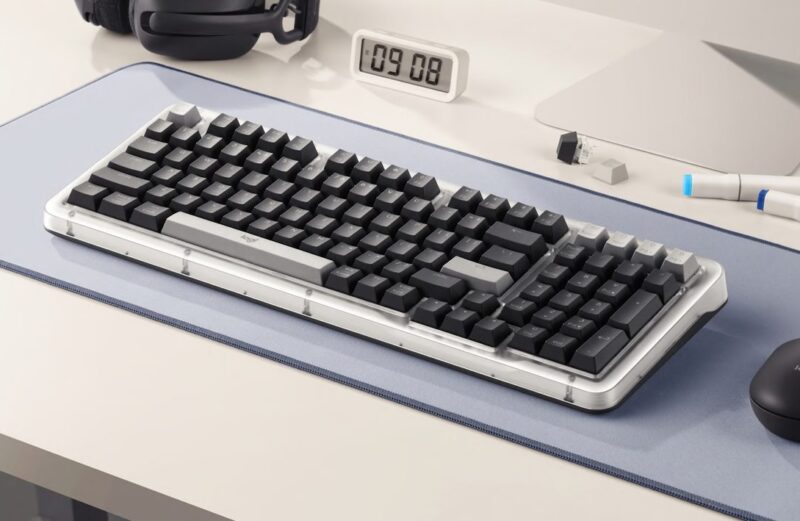 Logitech lança teclado mecânico com switches substituíveis e design compacto