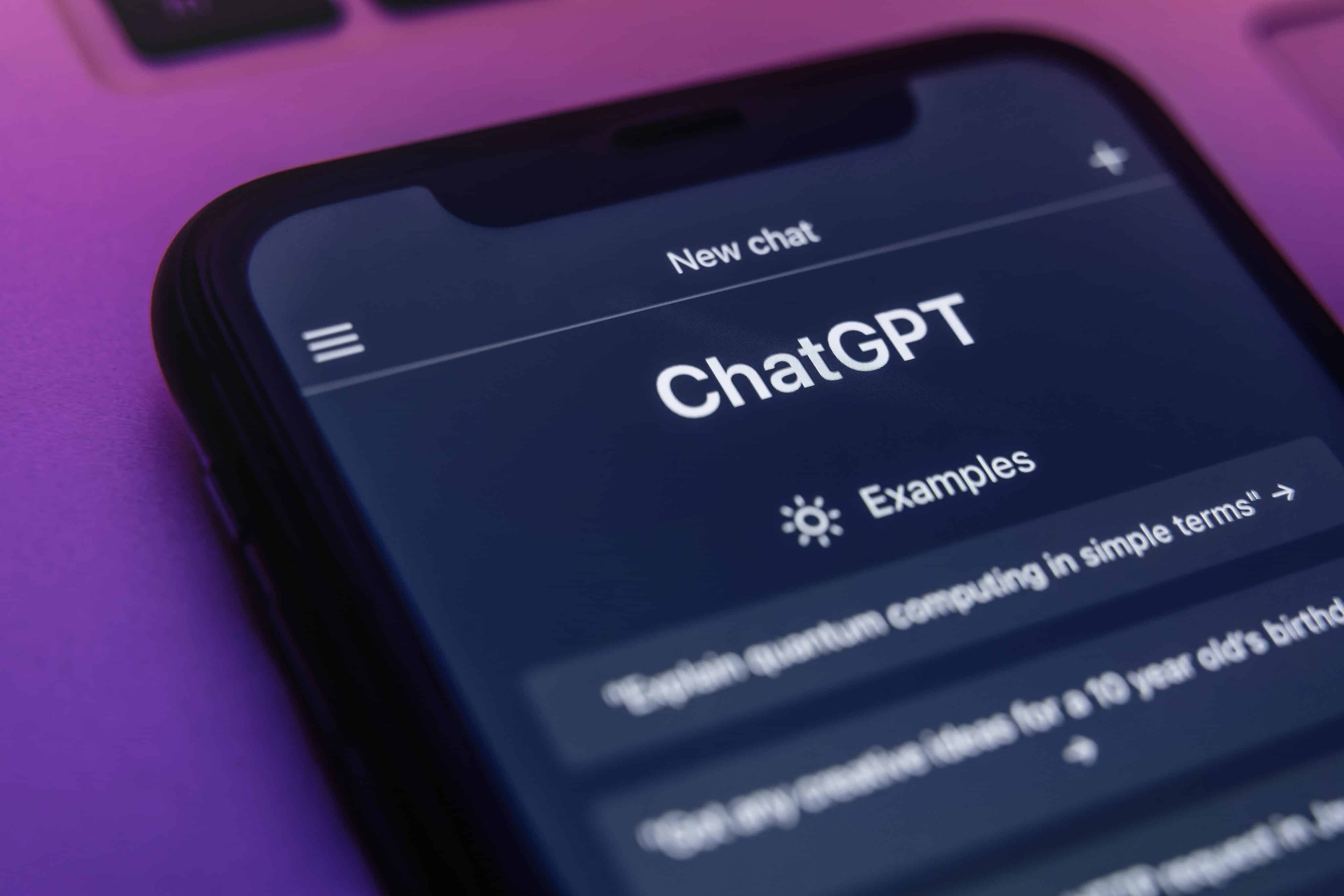 ChatGPT no iPhone