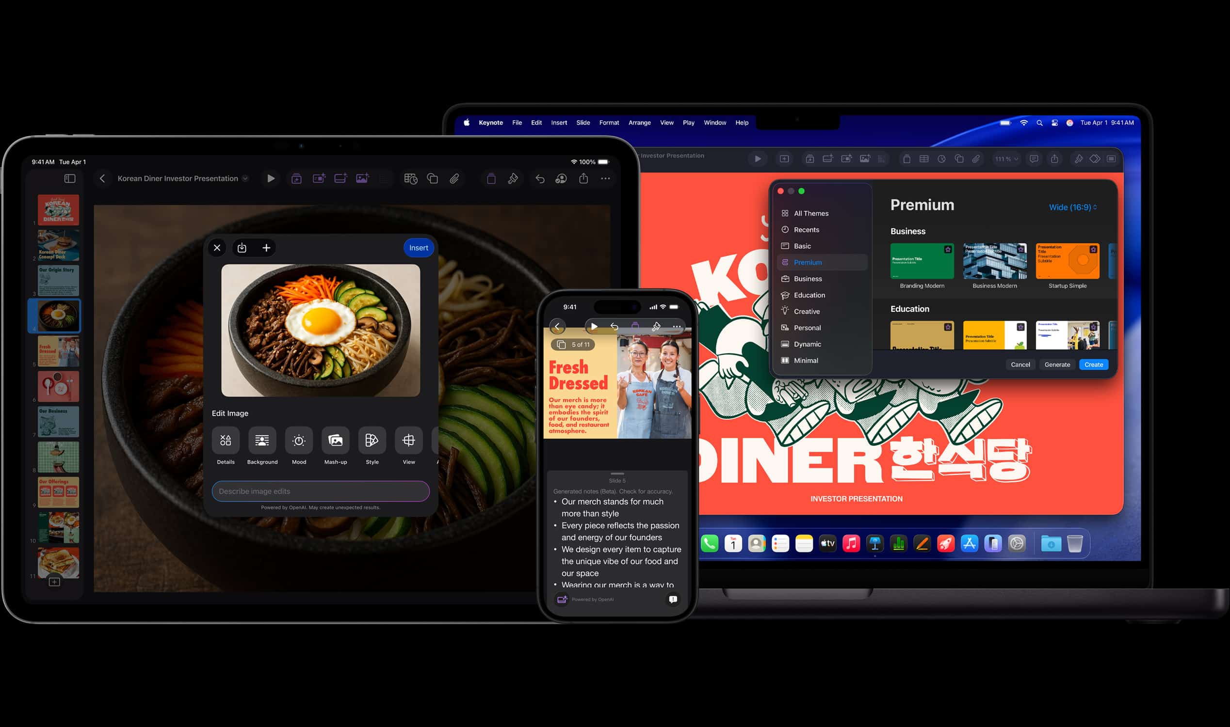 Apple Creator Studio (iPhone, iPad e Mac)