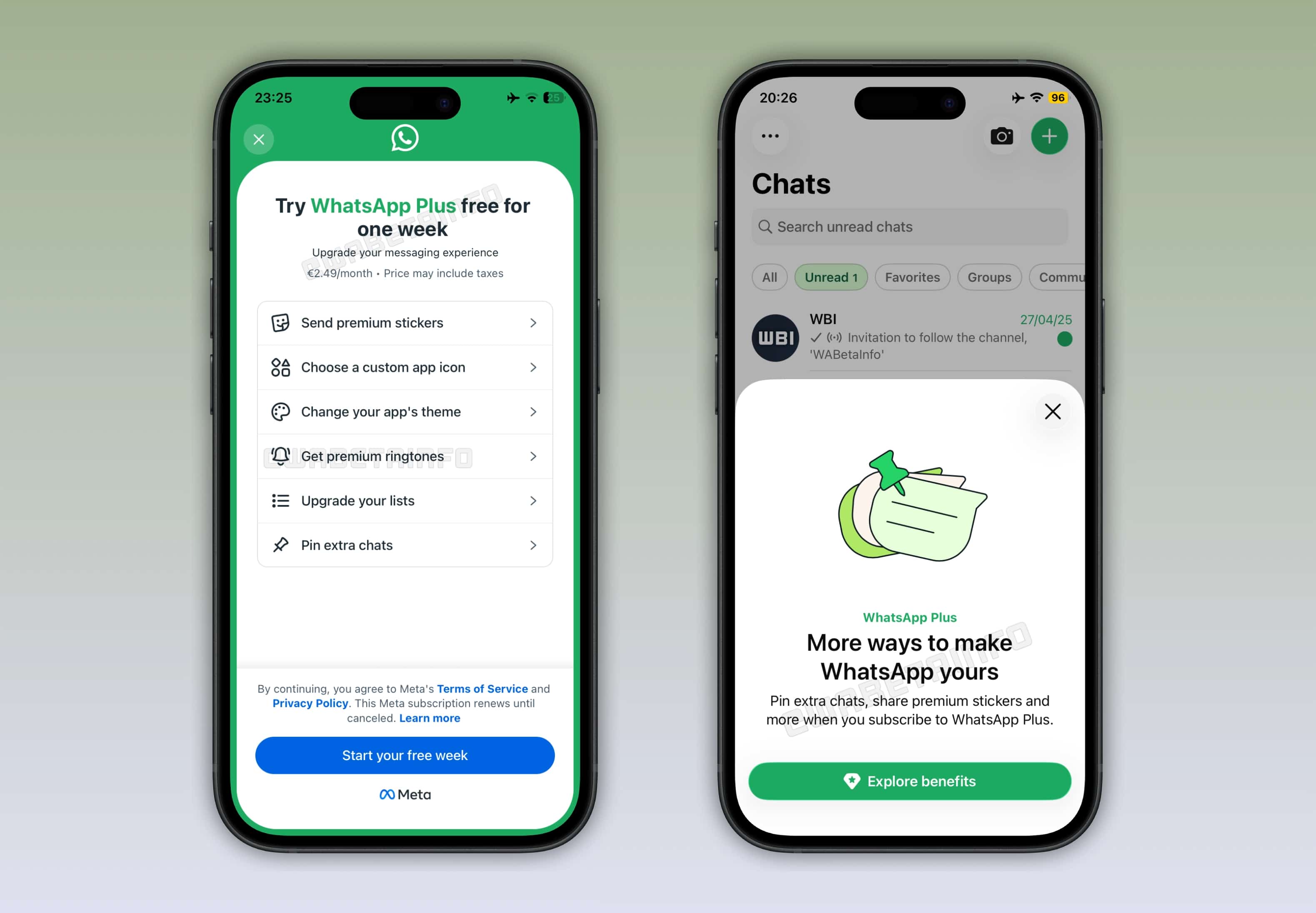 WhatsApp Plus no iOS
