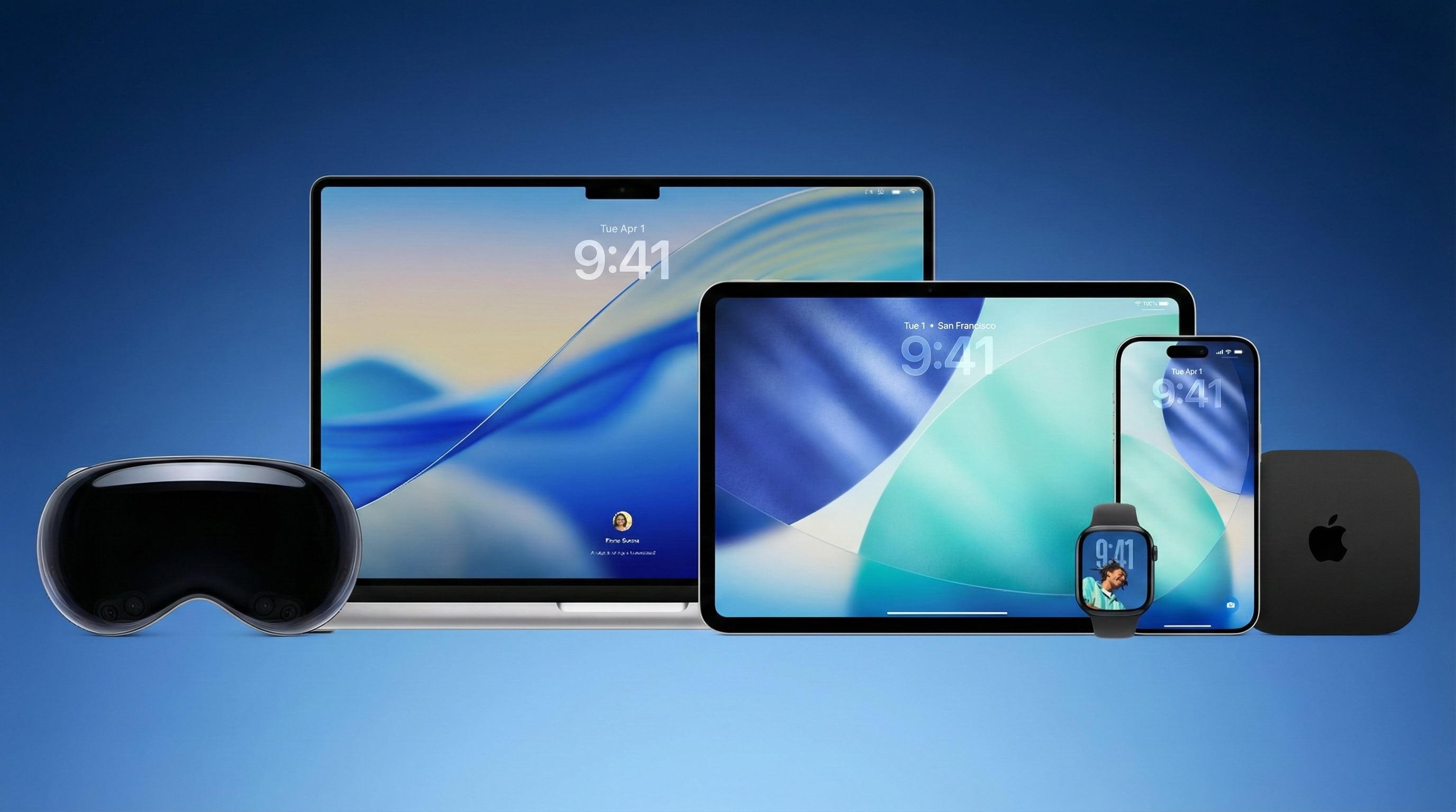 iOS 26, iPadOS 26, macOS Tahoe 26, watchOS 26, tvOS 26 e visionOS 26 (iPhone, iPad, Mac, Apple Watch, Apple TV, Apple Vision Pro)