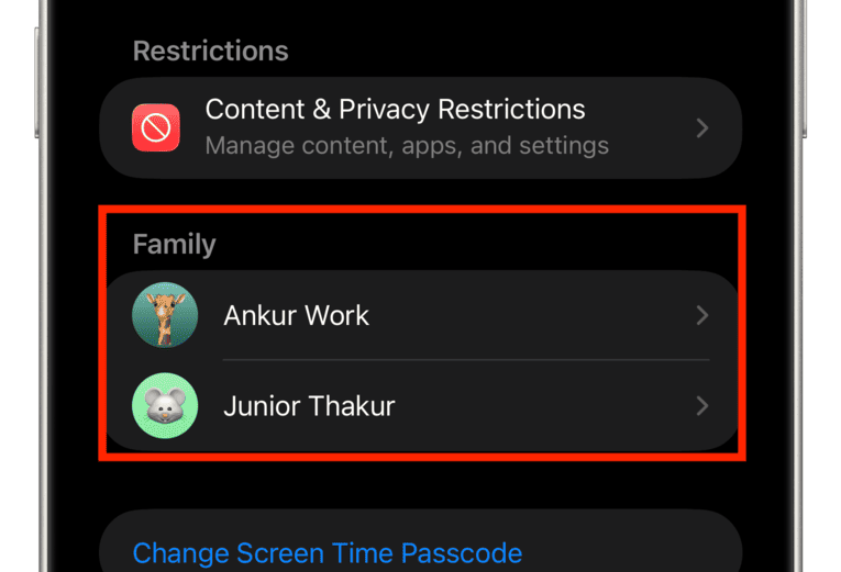 Como corrigir erros ao alterar algo no Compartilhamento Familiar [iPhone, iPad e Mac]