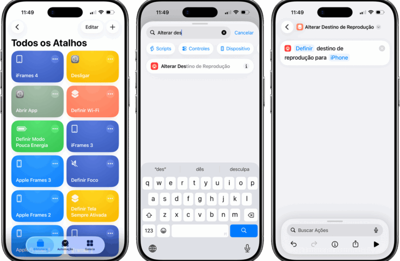 Como criar um atalho para conectar os AirPods ao iPhone, iPad ou Mac