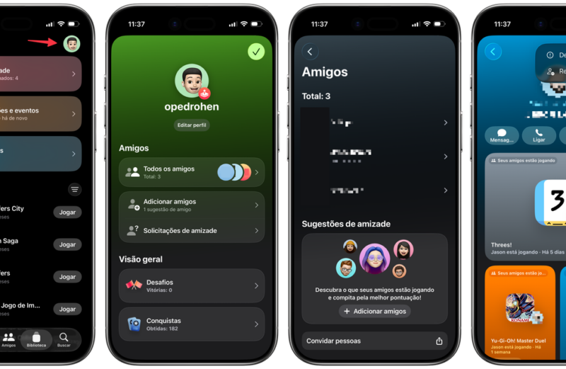Como denunciar ou remover um amigo no app Jogos [iPhone, iPad e Mac]
