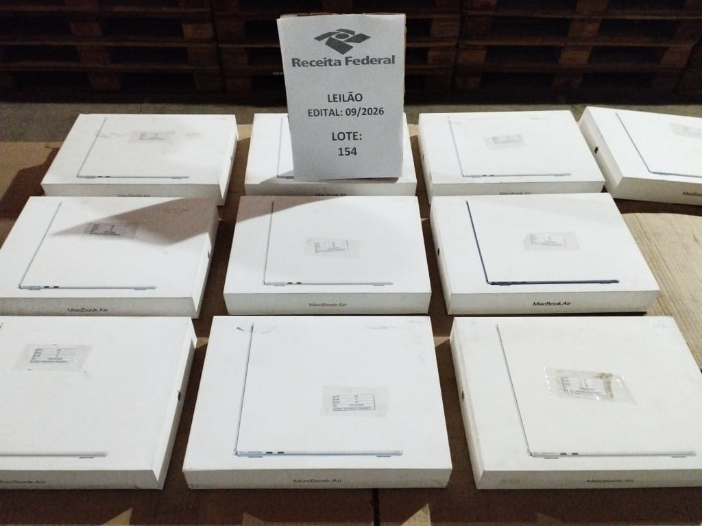 Lote 154 de leilão da Receita Federal em SP